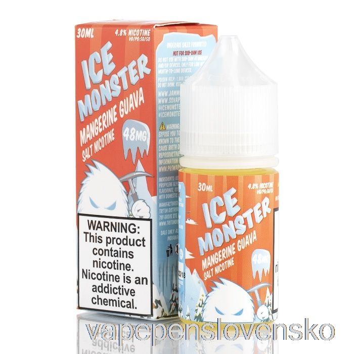 ľadová Mandarinka Guava - ľadové Soli - 30ml 24mg Vape Shop Bratislava